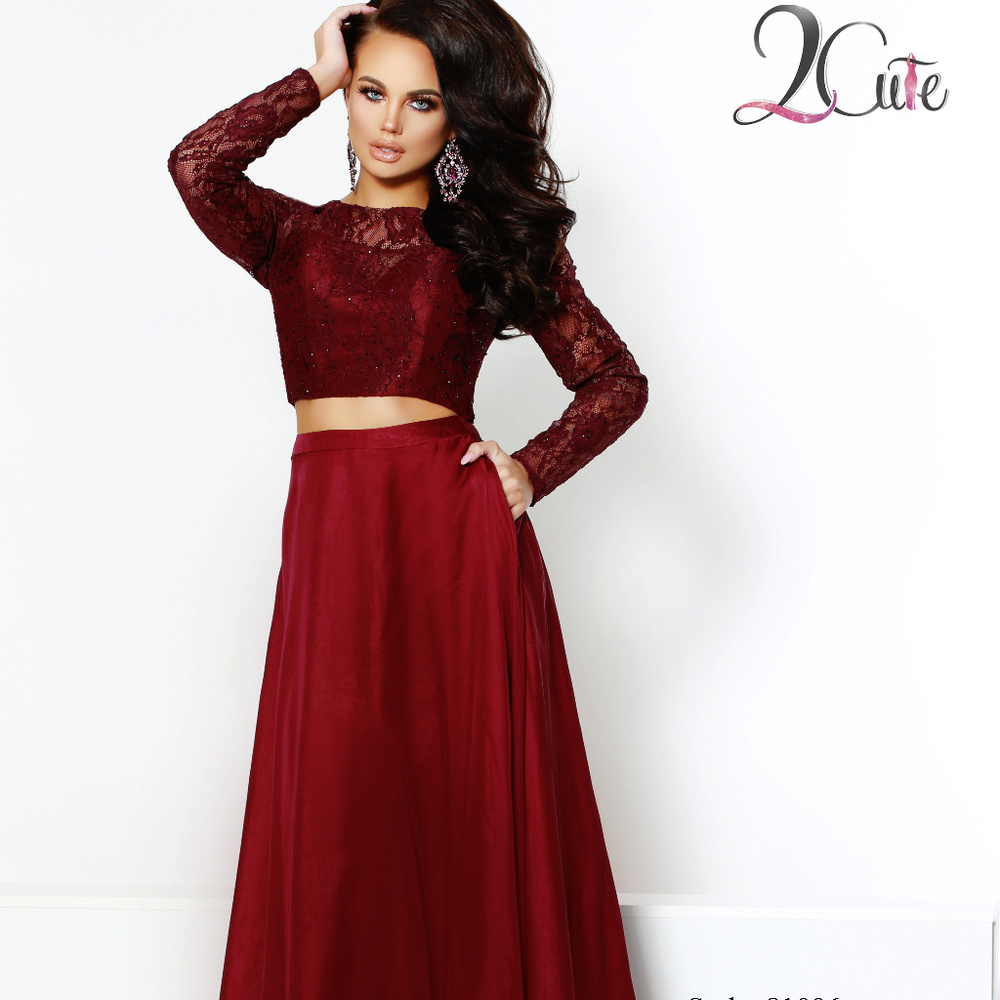 2 Piece Long Sleeve Dress